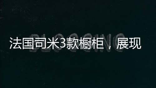 丰富多彩的柜展柜花色