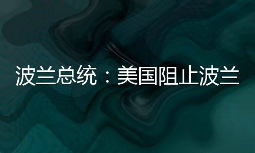 但遭到了美国的美国阻挠