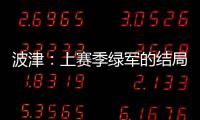 波津：上赛季绿军的结局并非我们所愿 但这就是NBA的常态
