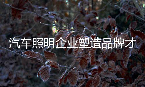 塑造不能只看到表面的品牌