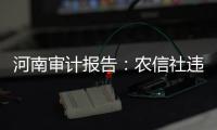 河南审计报告

：农信社违规异地贷款498亿元
，灾后重建资金出现问题