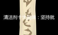 清洁剂十大品牌：坚持就是胜利