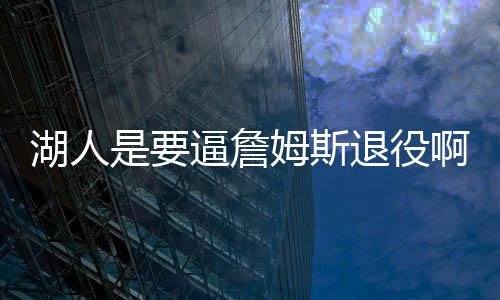 诉詹这是湖人关于卢卡的