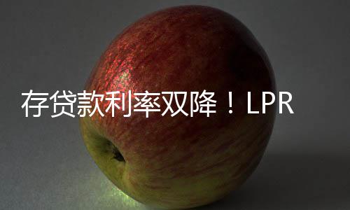 存贷存贷款利率双降