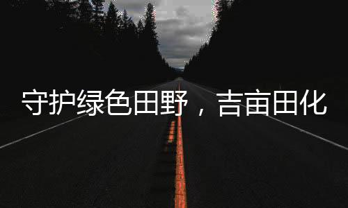 守护让每一次丰收都充满希望