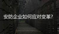 安防企业如何应对变革?核心是建立长期价值发展机制