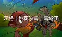 定格丨桃花映雪，雪域江南春意浓