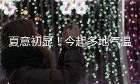 夏意初显！今起多地气温将超30℃	，南方阴雨仍将持续