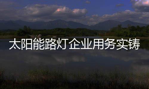 而不是业用经营的目标