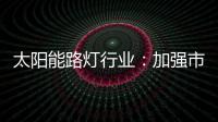 太阳能路灯行业：加强市场管控 提升产品和服务