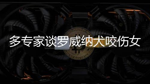 家谈黑色罗威纳犬主人到案