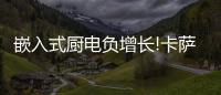 嵌入式厨电负增长!卡萨帝
：唯一逆势增长份额创新高