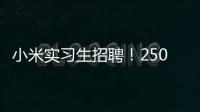 小米实习生招聘！250/天	！留学生优先&餐补
！世界 500 强offer!