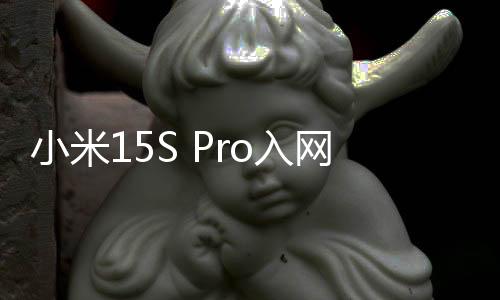 小米15S Pro的有线代号为dijun