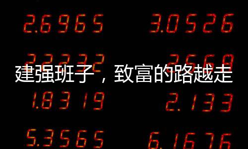 建强班子”朱忠明说