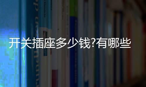 插座插座性价比高”