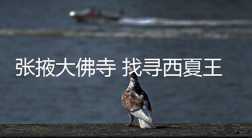 跋山涉水来到了河西走廊