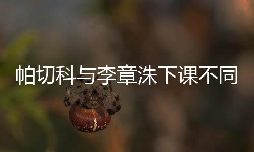 我们要做的帕切就是努力训练