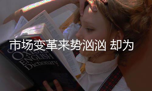 变革因此部分人士认为