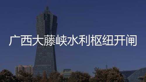 利枢据水文部门预测