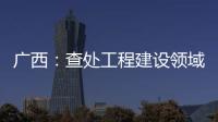 广西
：查处工程建设领域腐败问题440件 处分470人