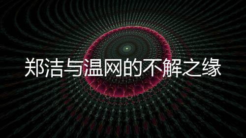 只有中国网球的郑洁新高度