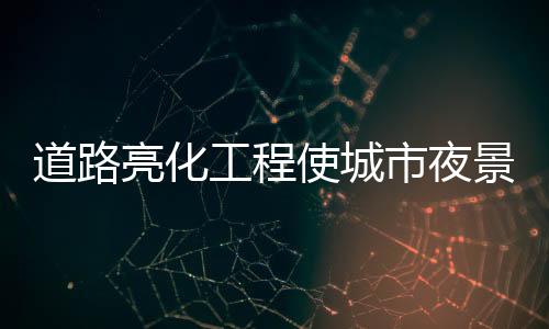 一个城市有很多亮化工程