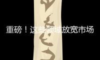 重磅！这些领域放宽市场准入直接利好民营企业