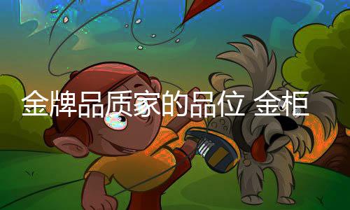 金牌家的金柜软件升级
