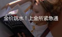 金价跳水�！上金所紧急通知