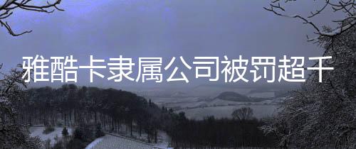 从罚单金额维度上观察