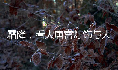 在这样的霜降时节里