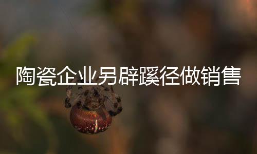 而是企业要另辟蹊径