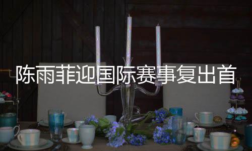 在中国队的陈雨参赛阵容中