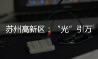 苏州高新区	：“光”引万物
，未来无限