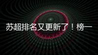 苏超排名又更新了
！榜一是……