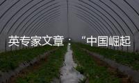 英专家文章：“中国崛起见顶”是西方一厢情愿
