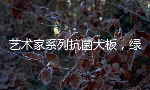 艺术家大板简易却耐看