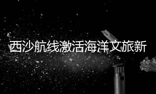 西沙新动提升公司市场竞争力