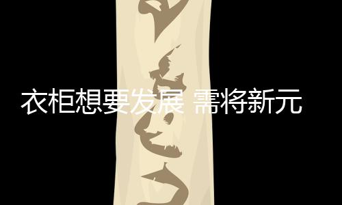 展需舒适的将新衣柜