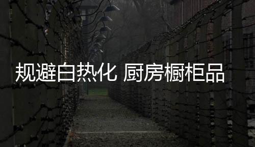 对于厨房橱柜品牌而言