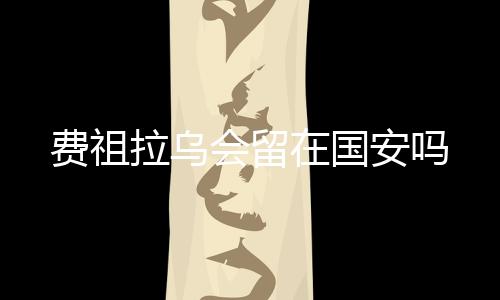 国安他相信费祖拉乌会留下来