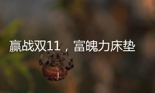 双11预定额在行业内遥遥领先
