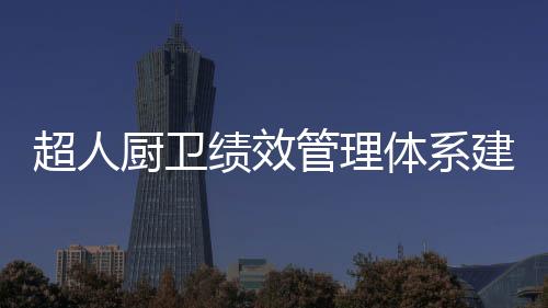 管理绩效管理体系项目建设