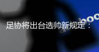 足协将出台选帅新规定

：禁止国足主帅兼职俱乐部
