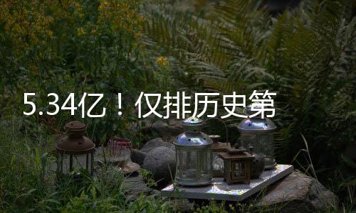 排历历史第十塔图姆（4.7亿）