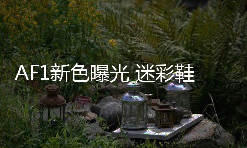 酷劲鞋身上装饰了迷彩图案