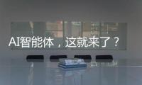 AI智能体
，这就来了？