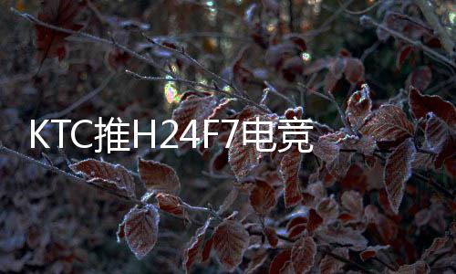 KTC近日推出了H24F7电竞显示器