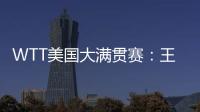 WTT美国大满贯赛：王楚钦/梁靖崑晋级男双四强